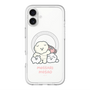 Slim Protection Premium Case with MagSafe［ Mossari Mosao - Everyone Together - Clear ］