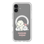 Slim Protection Premium Case with MagSafe［ Mossari Mosao - Everyone Together - Clear ］