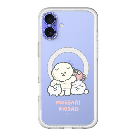 Slim Protection Premium Case with MagSafe［ Mossari Mosao - Everyone Together - Clear ］