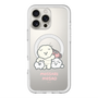 Slim Protection Premium Case with MagSafe［ Mossari Mosao - Everyone Together - Clear ］