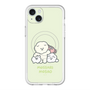 Slim Protection Premium Case with MagSafe［ Mossari Mosao - Everyone Together - Green ］