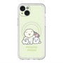 Slim Protection Premium Case with MagSafe［ Mossari Mosao - Everyone Together - Green ］