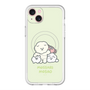Slim Protection Premium Case with MagSafe［ Mossari Mosao - Everyone Together - Green ］
