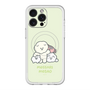 Slim Protection Premium Case with MagSafe［ Mossari Mosao - Everyone Together - Green ］