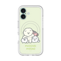 Slim Protection Premium Case with MagSafe［ Mossari Mosao - Everyone Together - Green ］