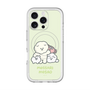 Slim Protection Premium Case with MagSafe［ Mossari Mosao - Everyone Together - Green ］