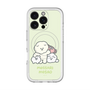Slim Protection Premium Case with MagSafe［ Mossari Mosao - Everyone Together - Green ］