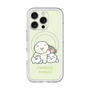 Slim Protection Premium Case with MagSafe［ Mossari Mosao - Everyone Together - Green ］