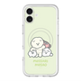 Slim Protection Premium Case with MagSafe［ Mossari Mosao - Everyone Together - Green ］