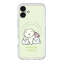 Slim Protection Premium Case with MagSafe［ Mossari Mosao - Everyone Together - Green ］