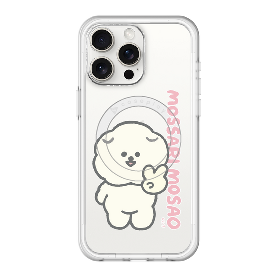 Slim Protection Premium Case with MagSafe［ Mossari Mosao - Peace Mosa ］