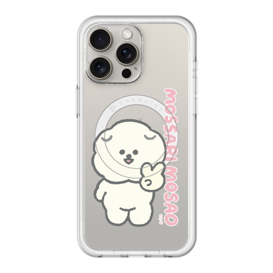 Slim Protection Premium Case with MagSafe［ Mossari Mosao - Peace Mosa ］