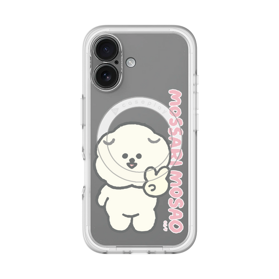 Slim Protection Premium Case with MagSafe［ Mossari Mosao - Peace Mosa ］