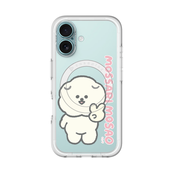 Slim Protection Premium Case with MagSafe［ Mossari Mosao - Peace Mosa ］