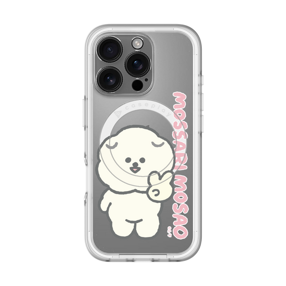 Slim Protection Premium Case with MagSafe［ Mossari Mosao - Peace Mosa ］