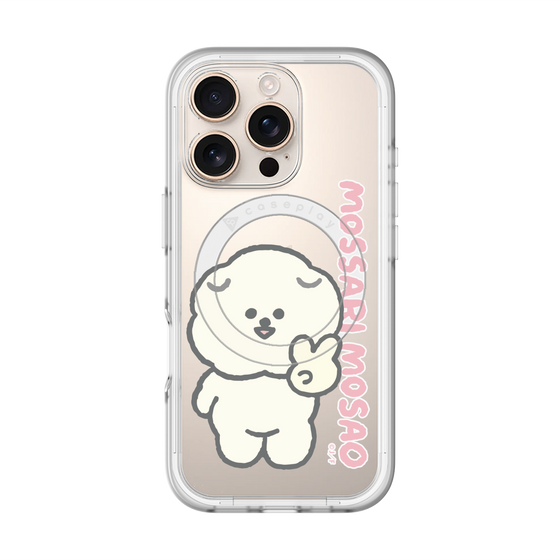 Slim Protection Premium Case with MagSafe［ Mossari Mosao - Peace Mosa ］
