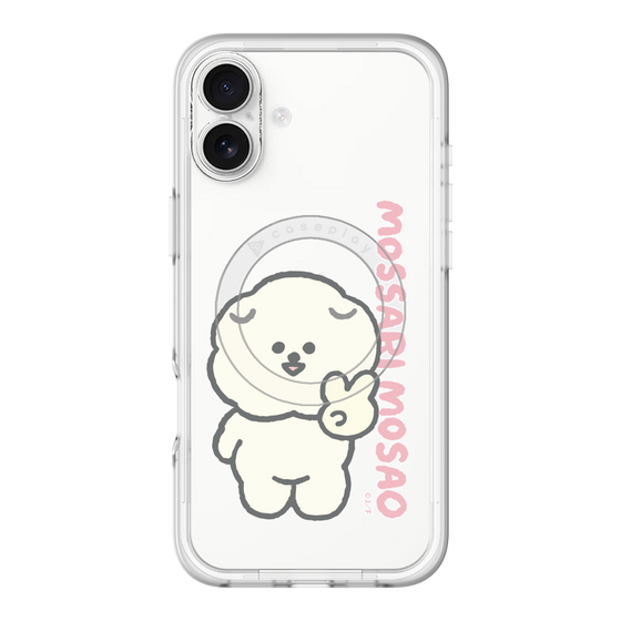 Slim Protection Premium Case with MagSafe［ Mossari Mosao - Peace Mosa ］