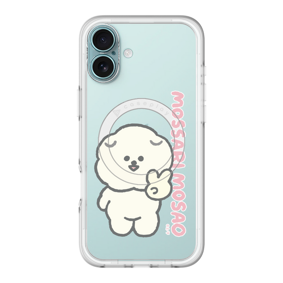 Slim Protection Premium Case with MagSafe［ Mossari Mosao - Peace Mosa ］