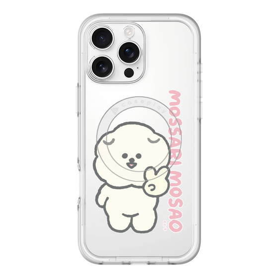 Slim Protection Premium Case with MagSafe［ Mossari Mosao - Peace Mosa ］