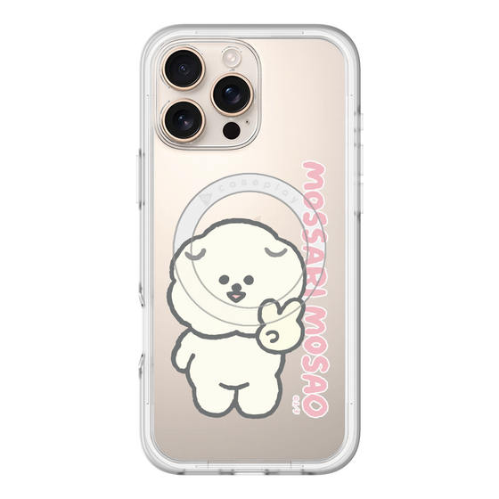 Slim Protection Premium Case with MagSafe［ Mossari Mosao - Peace Mosa ］