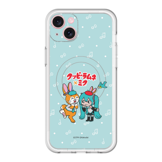 Slim Protection Premium Case with MagSafe［ Hatsune Miku × Kuppy Ramune – Hatsune Miku × Kuppy – Chibi Illustration ］