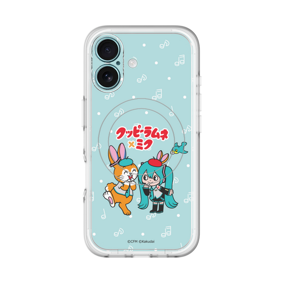 Slim Protection Premium Case with MagSafe［ Hatsune Miku × Kuppy Ramune – Hatsune Miku × Kuppy – Chibi Illustration ］