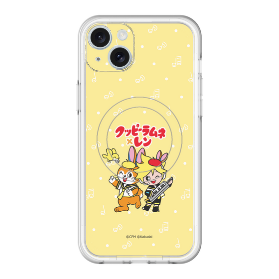 Slim Protection Premium Case with MagSafe［ Hatsune Miku × Kuppy Ramune – Kagamine Len × Kuppy – Chibi Illustration ］