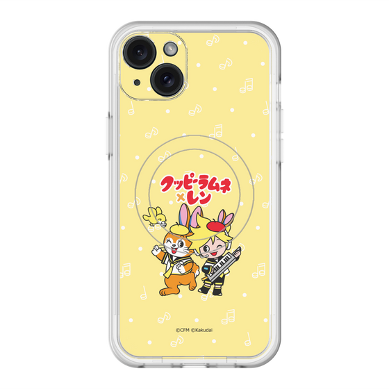 Slim Protection Premium Case with MagSafe［ Hatsune Miku × Kuppy Ramune – Kagamine Len × Kuppy – Chibi Illustration ］