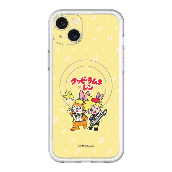 Slim Protection Premium Case with MagSafe［ Hatsune Miku × Kuppy Ramune – Kagamine Len × Kuppy – Chibi Illustration ］