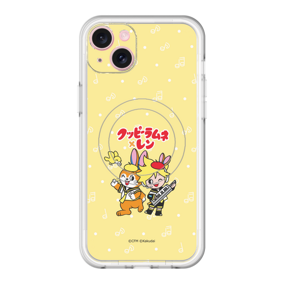 Slim Protection Premium Case with MagSafe［ Hatsune Miku × Kuppy Ramune – Kagamine Len × Kuppy – Chibi Illustration ］