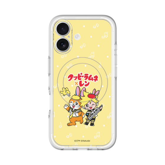 Slim Protection Premium Case with MagSafe［ Hatsune Miku × Kuppy Ramune – Kagamine Len × Kuppy – Chibi Illustration ］