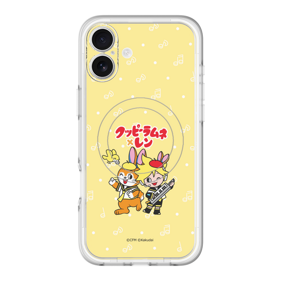 Slim Protection Premium Case with MagSafe［ Hatsune Miku × Kuppy Ramune – Kagamine Len × Kuppy – Chibi Illustration ］