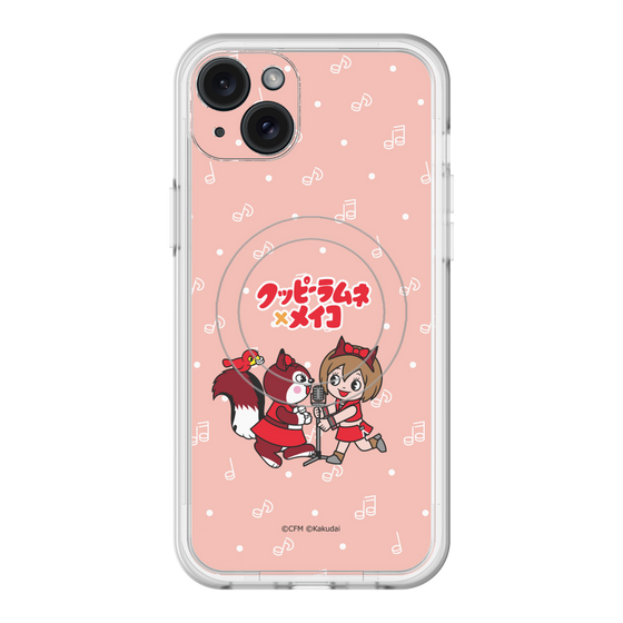 Slim Protection Premium Case with MagSafe［ Hatsune Miku × Kuppy Ramune – MEIKO × Ram – Chibi Illustration ］