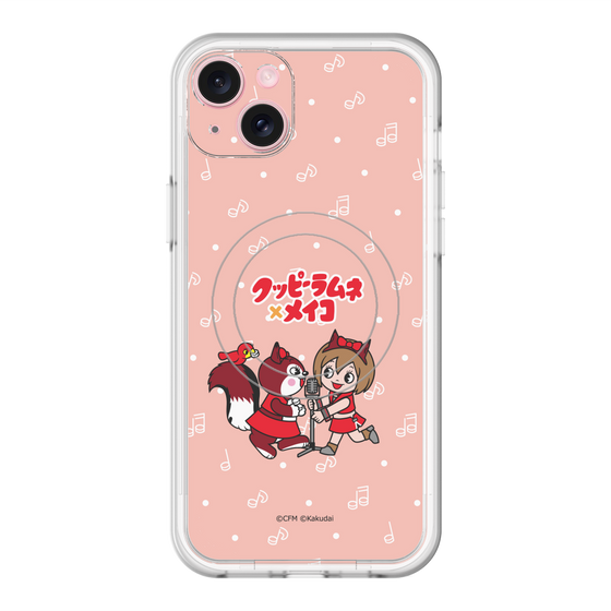 Slim Protection Premium Case with MagSafe［ Hatsune Miku × Kuppy Ramune – MEIKO × Ram – Chibi Illustration ］