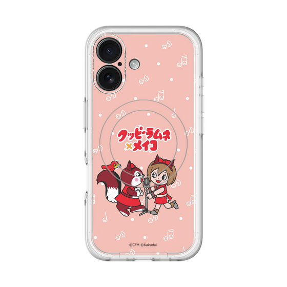 Slim Protection Premium Case with MagSafe［ Hatsune Miku × Kuppy Ramune – MEIKO × Ram – Chibi Illustration ］