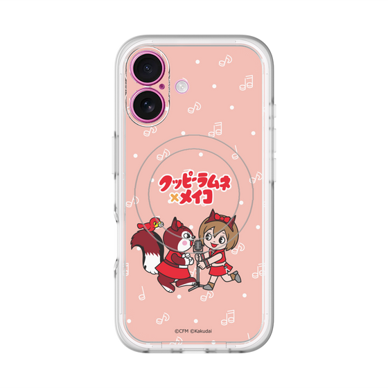 Slim Protection Premium Case with MagSafe［ Hatsune Miku × Kuppy Ramune – MEIKO × Ram – Chibi Illustration ］