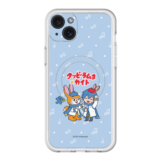 Slim Protection Premium Case with MagSafe［ Hatsune Miku × Kuppy Ramune – KAITO × Kuppy – Chibi Illustration ］