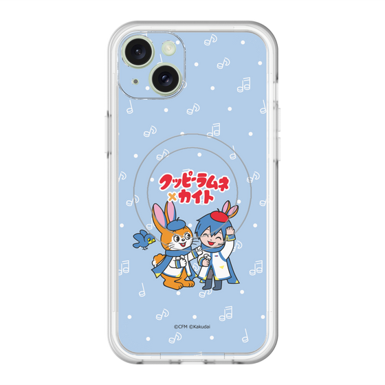 Slim Protection Premium Case with MagSafe［ Hatsune Miku × Kuppy Ramune – KAITO × Kuppy – Chibi Illustration ］