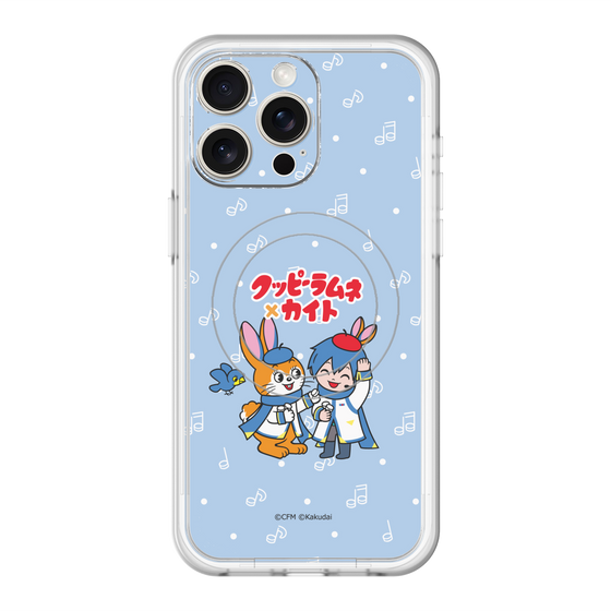 Slim Protection Premium Case with MagSafe［ Hatsune Miku × Kuppy Ramune – KAITO × Kuppy – Chibi Illustration ］