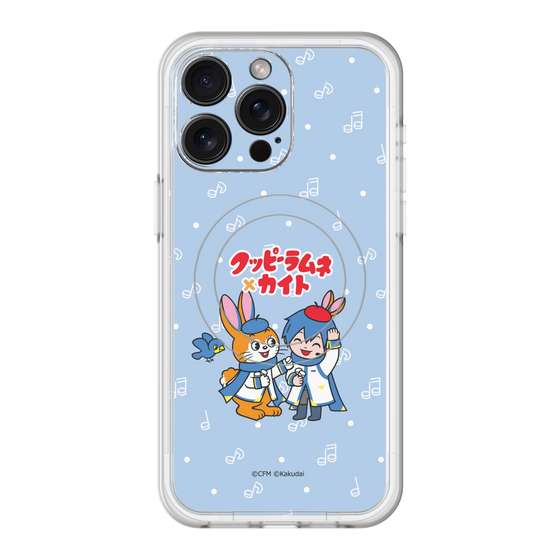 Slim Protection Premium Case with MagSafe［ Hatsune Miku × Kuppy Ramune – KAITO × Kuppy – Chibi Illustration ］