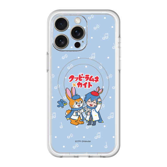 Slim Protection Premium Case with MagSafe［ Hatsune Miku × Kuppy Ramune – KAITO × Kuppy – Chibi Illustration ］
