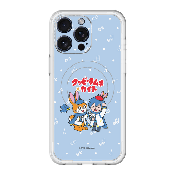 Slim Protection Premium Case with MagSafe［ Hatsune Miku × Kuppy Ramune – KAITO × Kuppy – Chibi Illustration ］