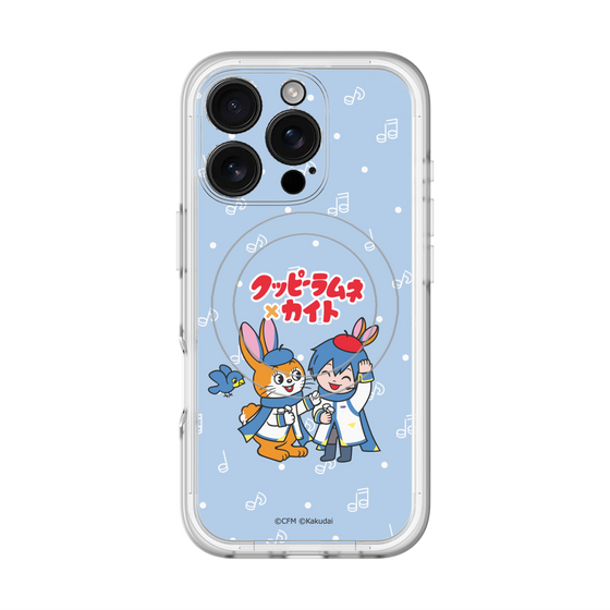 Slim Protection Premium Case with MagSafe［ Hatsune Miku × Kuppy Ramune – KAITO × Kuppy – Chibi Illustration ］