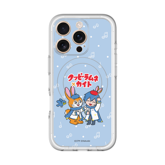 Slim Protection Premium Case with MagSafe［ Hatsune Miku × Kuppy Ramune – KAITO × Kuppy – Chibi Illustration ］