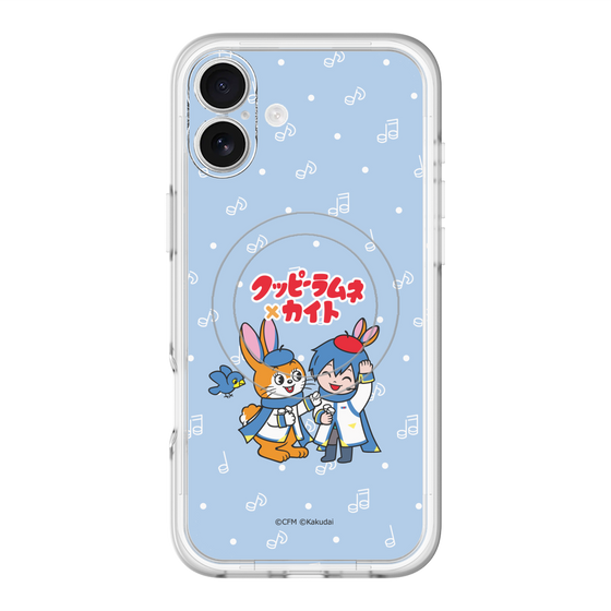 Slim Protection Premium Case with MagSafe［ Hatsune Miku × Kuppy Ramune – KAITO × Kuppy – Chibi Illustration ］