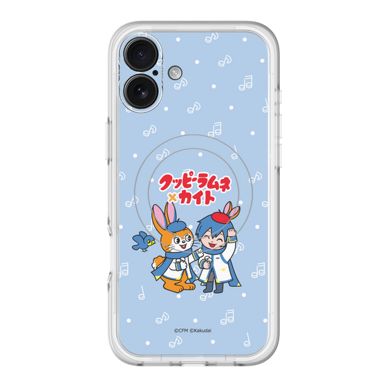 Slim Protection Premium Case with MagSafe［ Hatsune Miku × Kuppy Ramune – KAITO × Kuppy – Chibi Illustration ］