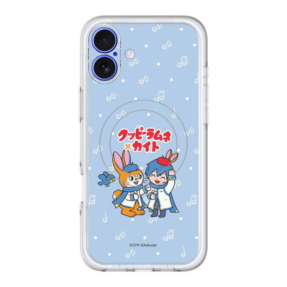 Slim Protection Premium Case with MagSafe［ Hatsune Miku × Kuppy Ramune – KAITO × Kuppy – Chibi Illustration ］