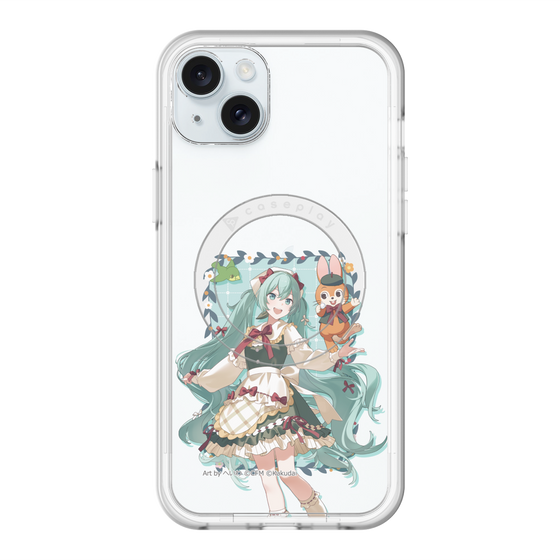 Slim Protection Premium Case with MagSafe［ Hatsune Miku × Kuppy Ramune – Hatsune Miku × Kuppy – Full-body Illustration 1 ］