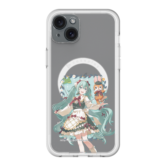 Slim Protection Premium Case with MagSafe［ Hatsune Miku × Kuppy Ramune – Hatsune Miku × Kuppy – Full-body Illustration 1 ］