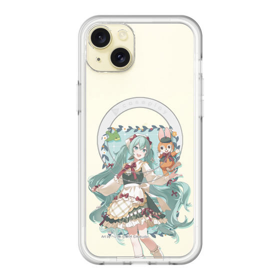 Slim Protection Premium Case with MagSafe［ Hatsune Miku × Kuppy Ramune – Hatsune Miku × Kuppy – Full-body Illustration 1 ］